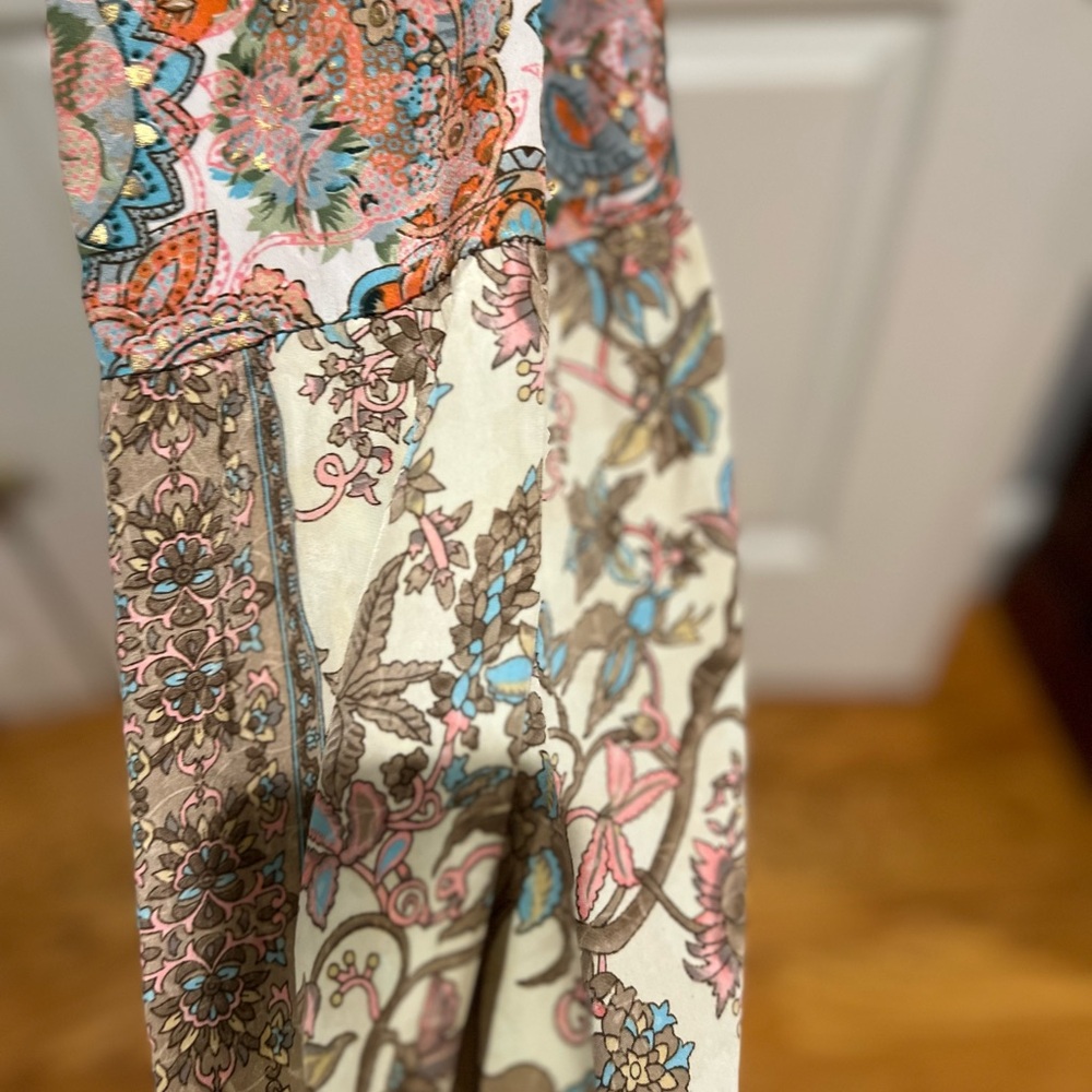 Gold & Silver bohemian dress from boutique in Provence France - Picture 9 of 9
